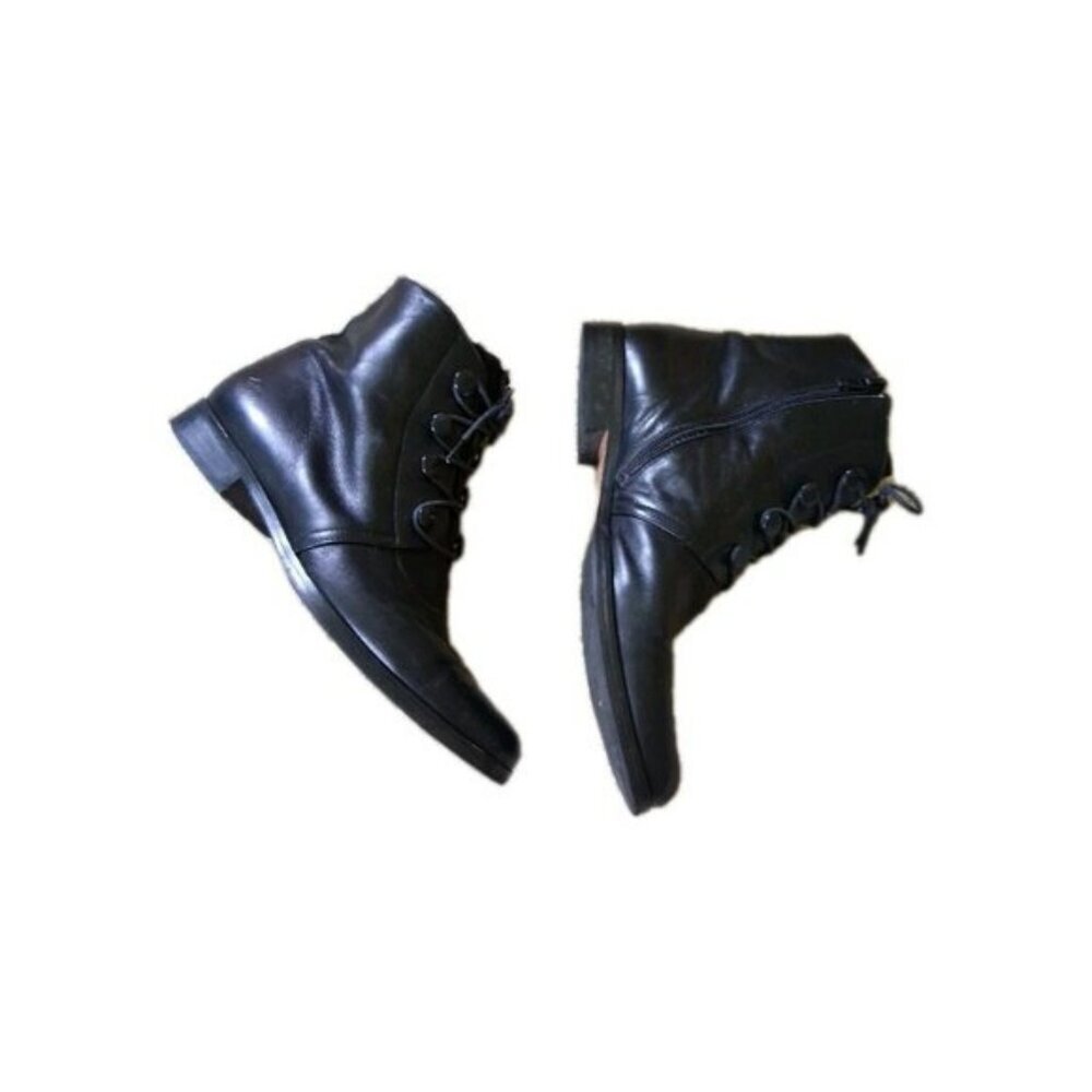 Ruggeri Italy Womens Ankle Lace Up Boots 7